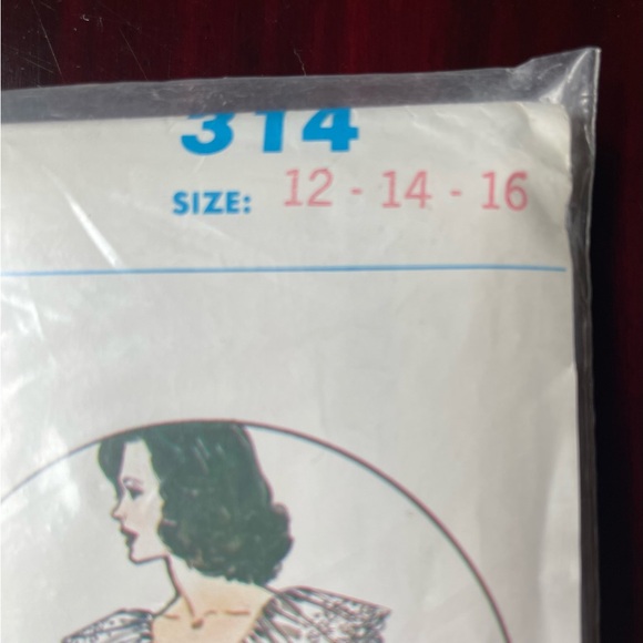 Vintage Authentic Pattern Inc Square Dancing Dress Pattern # 314 Sizes 12-14-16 - Picture 3 of 8